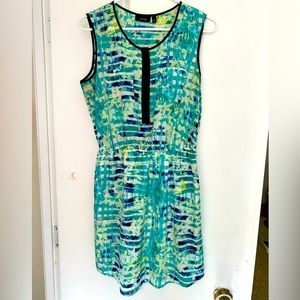 Blue Sleeveless Dress
